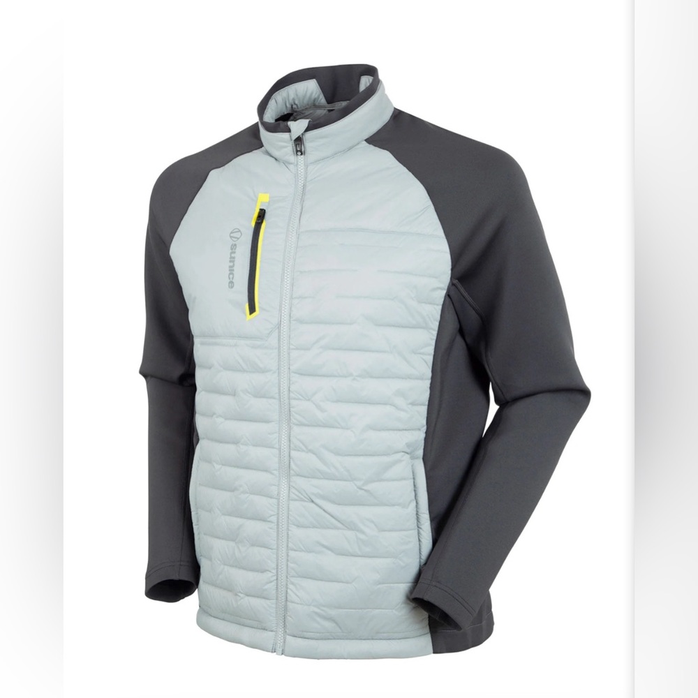 Sunice Gray and Black Performance Jacket